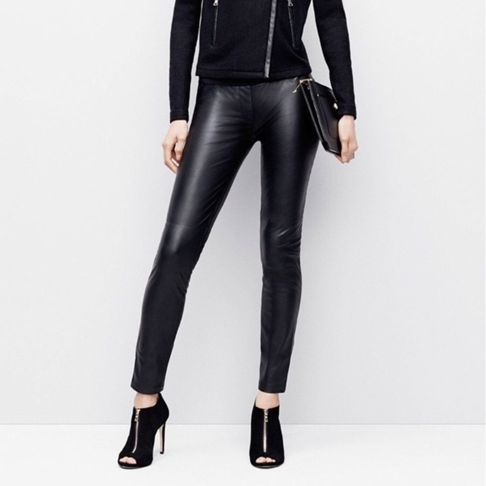 Leather legging